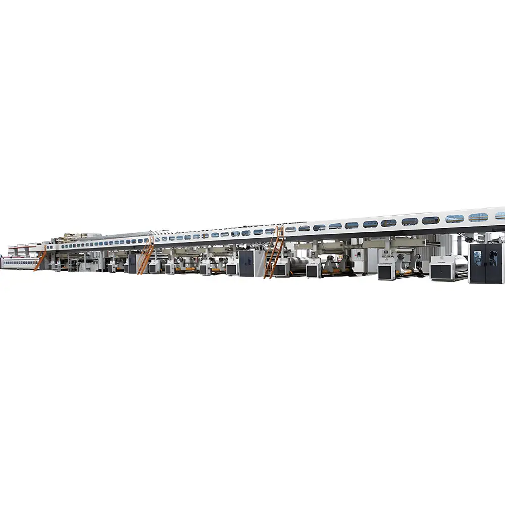 5 Layers Automatic Corrugated Paper Production Line